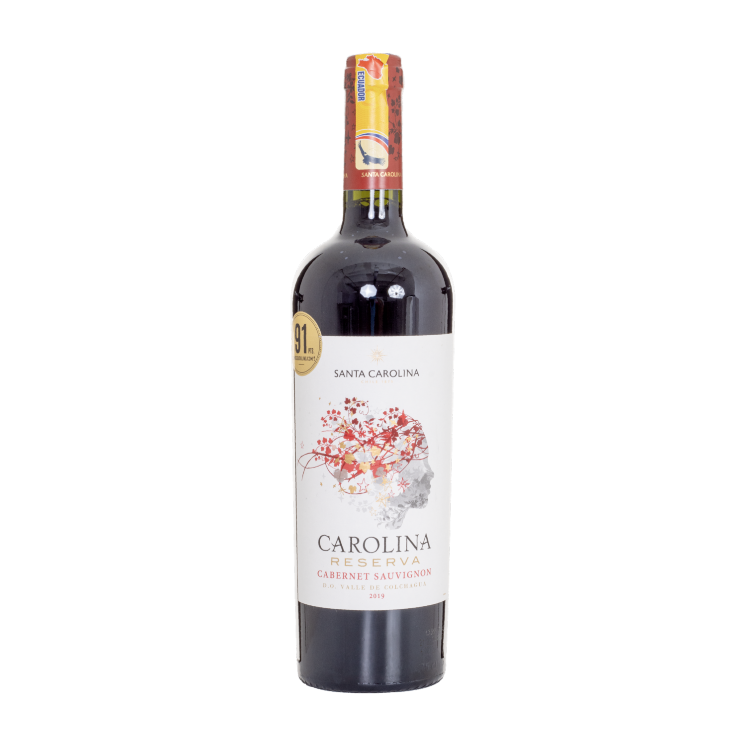 Vino Tinto Reserva Cabernet Sauvignon SANTA CAROLINA 750 ML