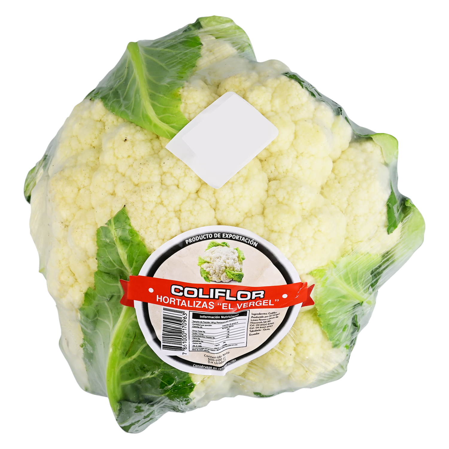 Coliflor Natural EL VERGEL 600g