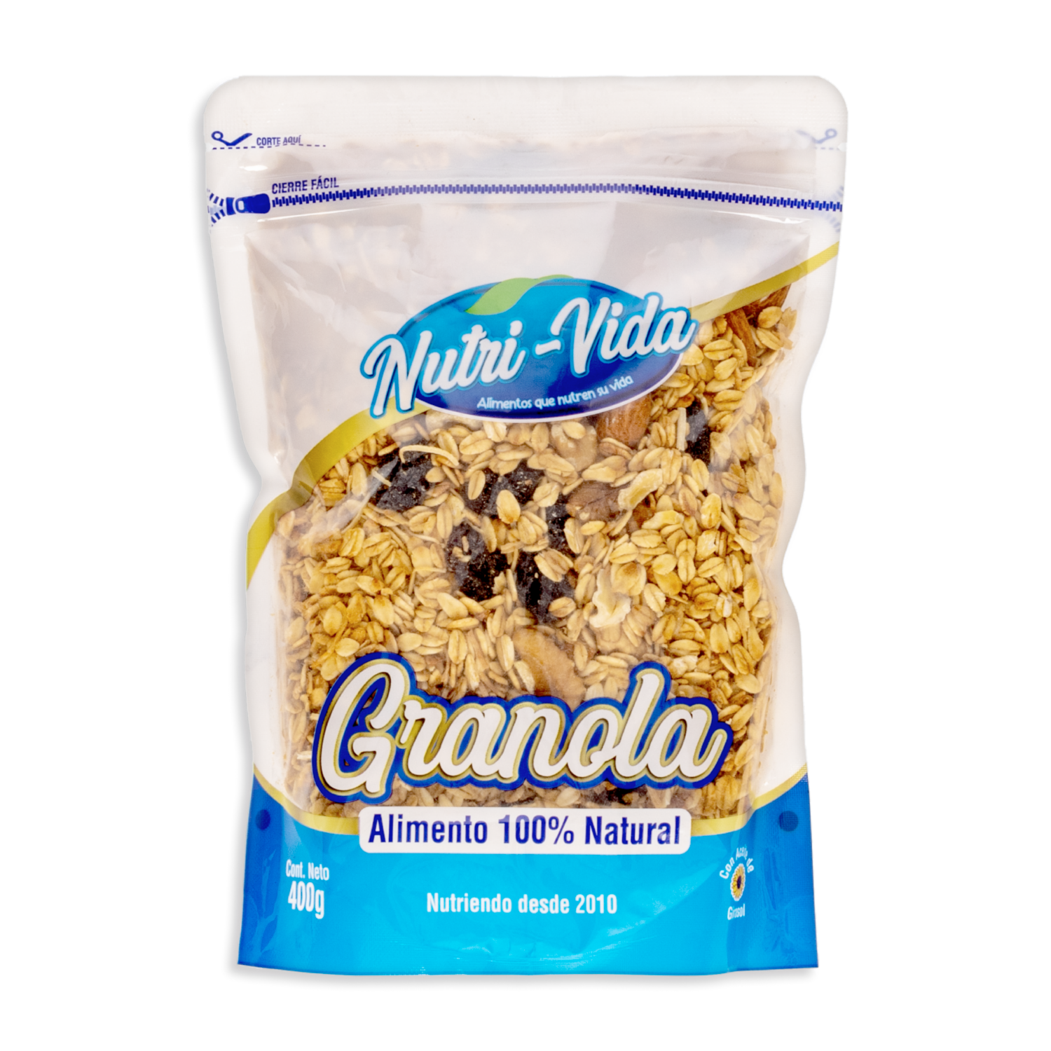 Granola Crocante NUTRI-VIDA 400 g