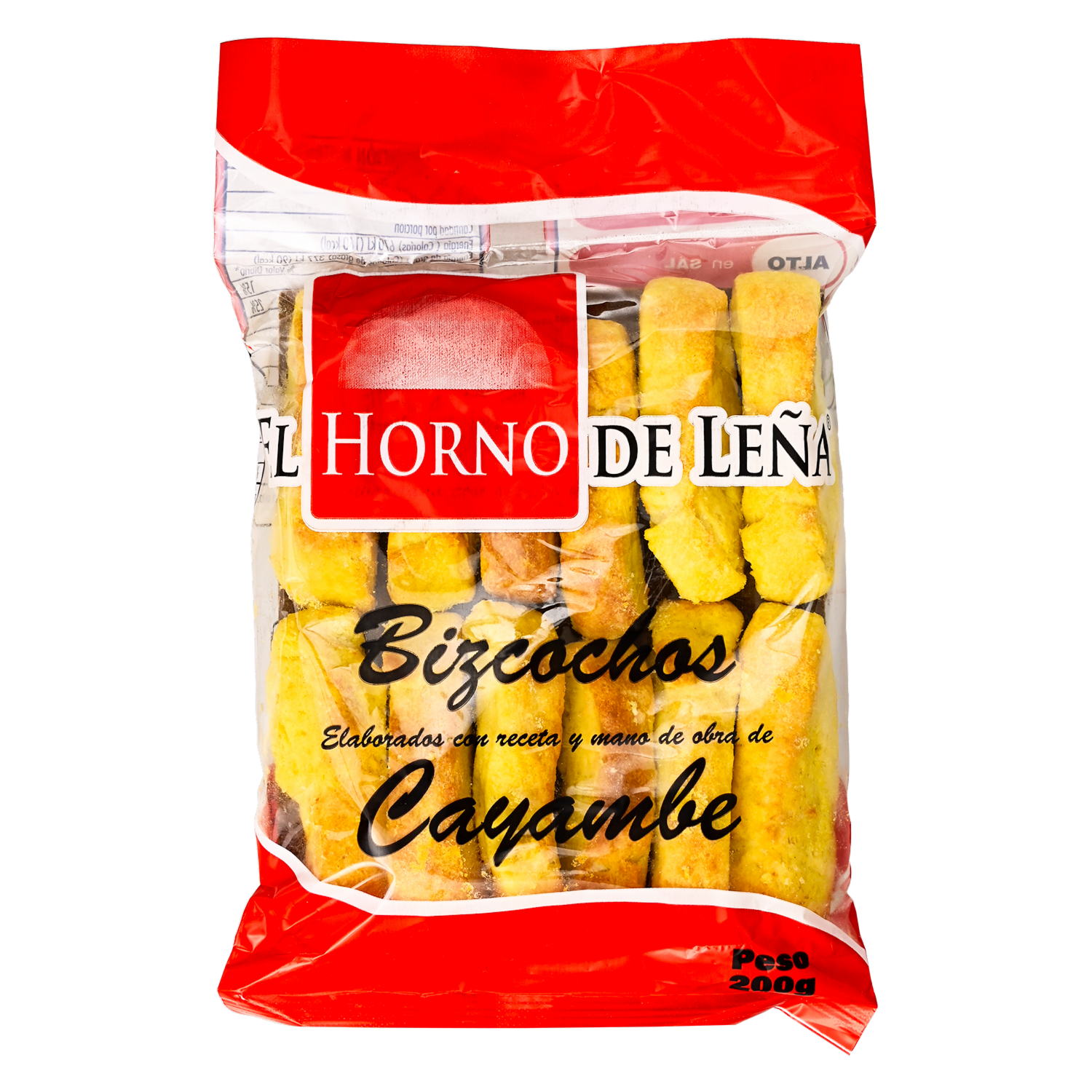 Bizcochos De Leña EL HORNO DE LEÑA 200g