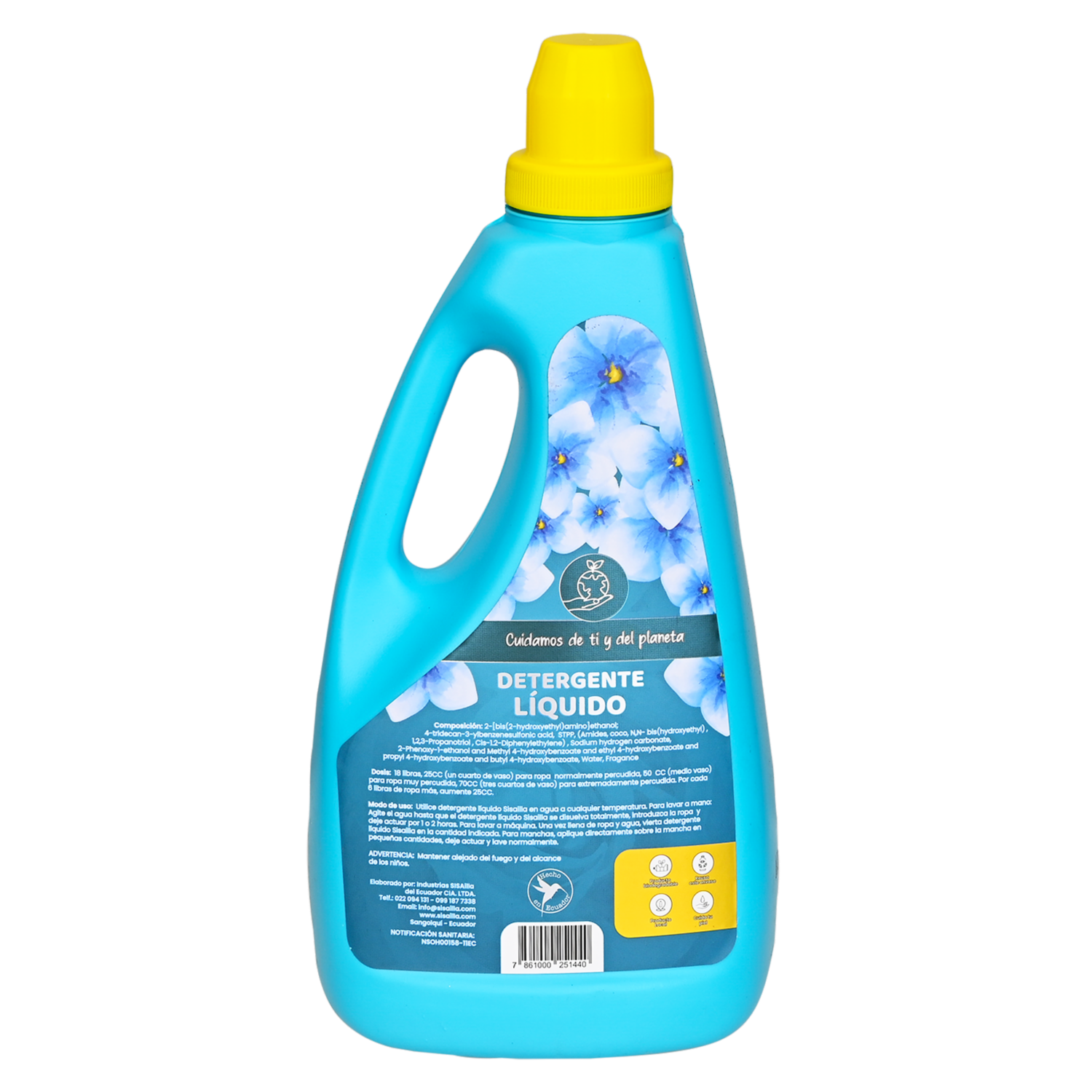 Detergente Líquido Bio SISAILLA 2000 Ml