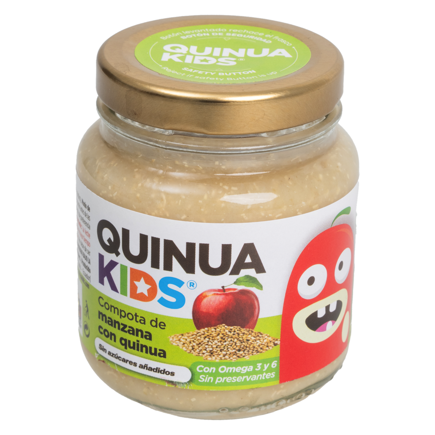 Compota Manzana y Quinua QUINUAKIDS 113 g