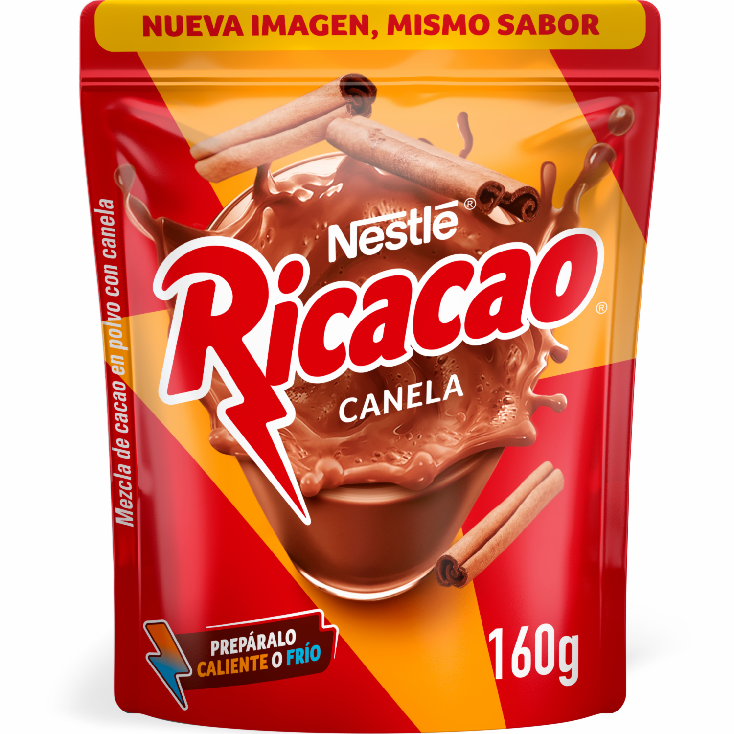 Cacao En Polvo Con Canela RICACAO 160 G