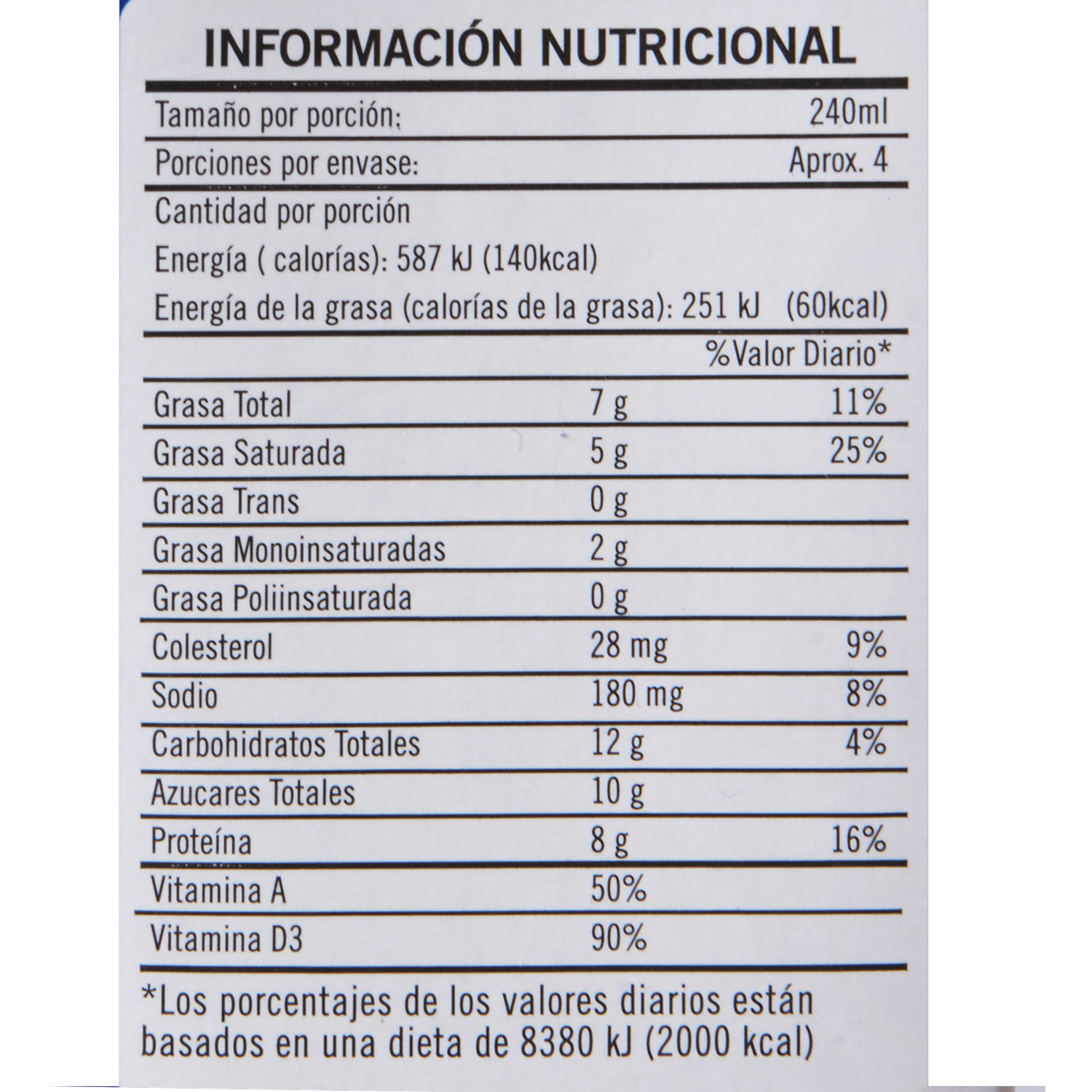 Leche Entera Tetra GLORIA 1000 Ml