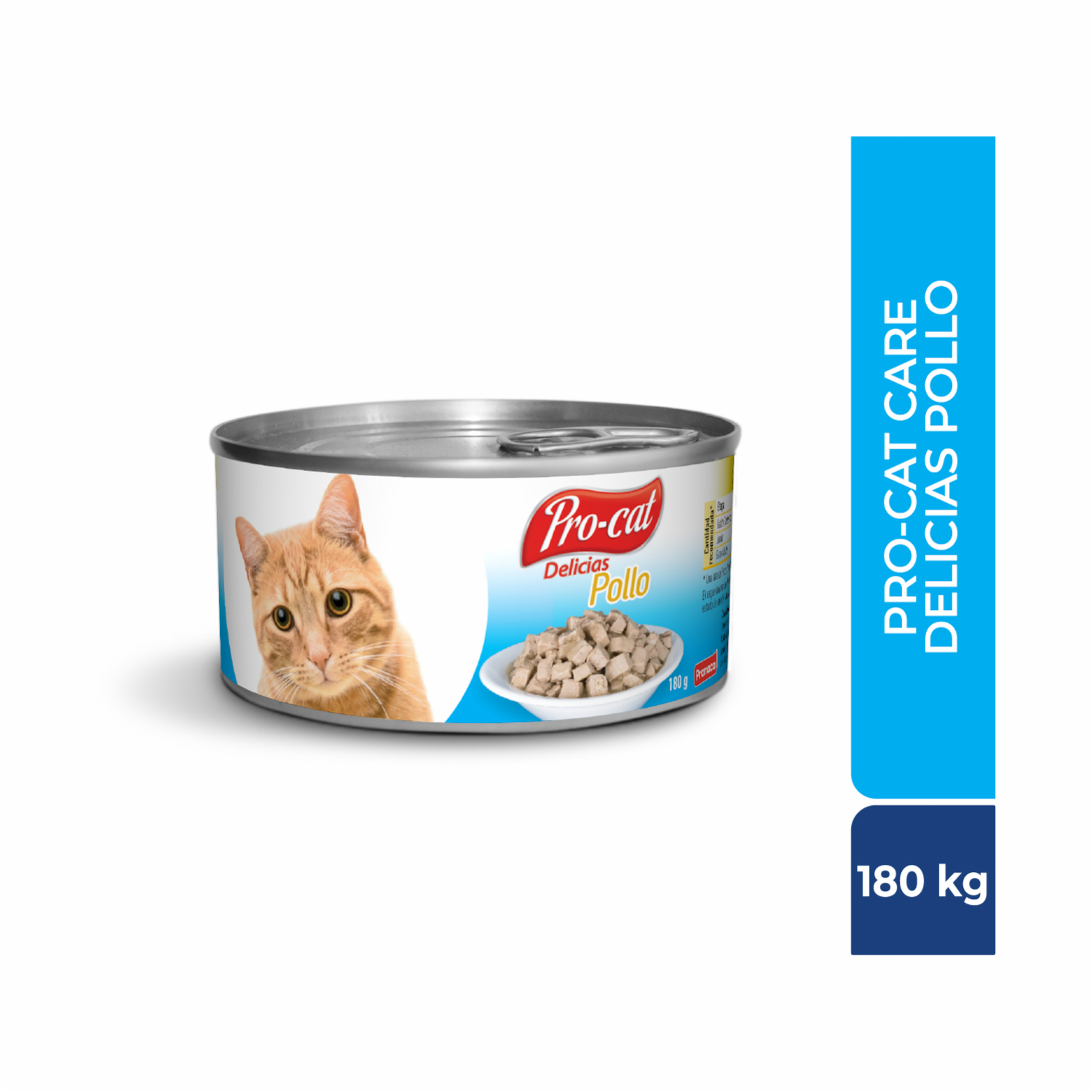 Alimento Húmedo Para Gatos Delicias Pollo PRO-CAT DELICIAS 180 G