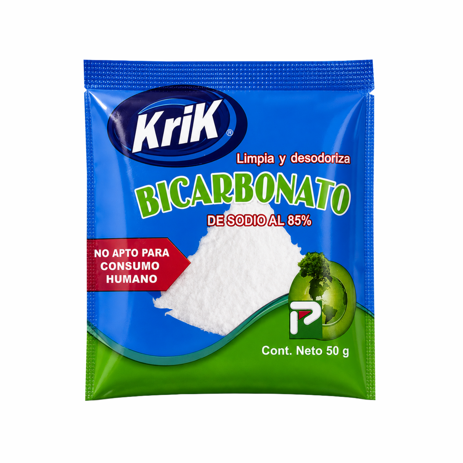 Bicarbonato De Sodio Al 85% KRIK 50 G