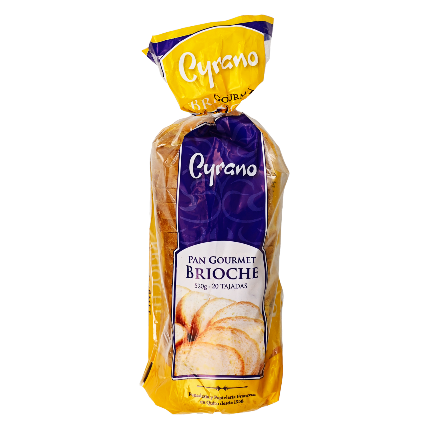 Pan Gourmet Brioche CYRANO 520 G