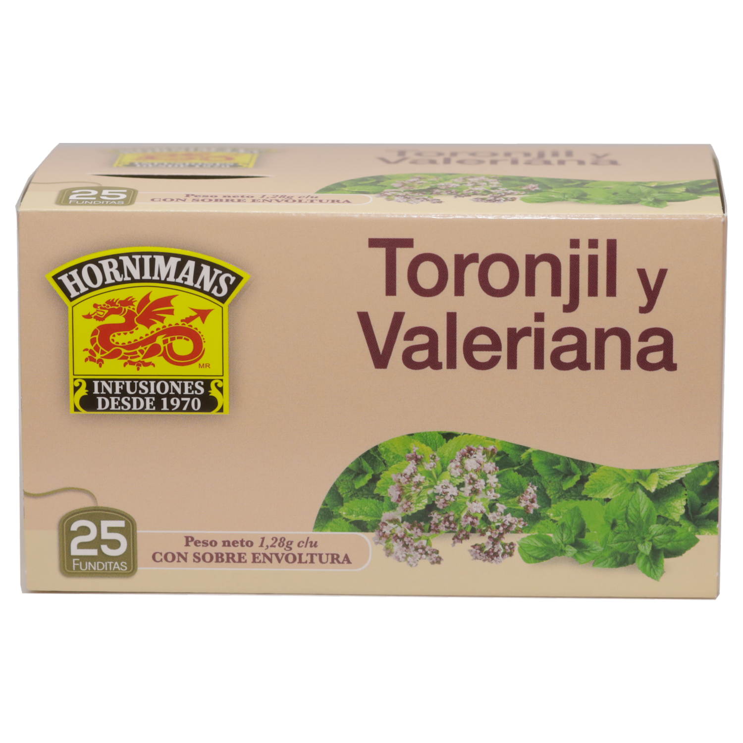 Toronjil De Toronjil Con Valeriana HORNIMANS 25 X 1.28 G