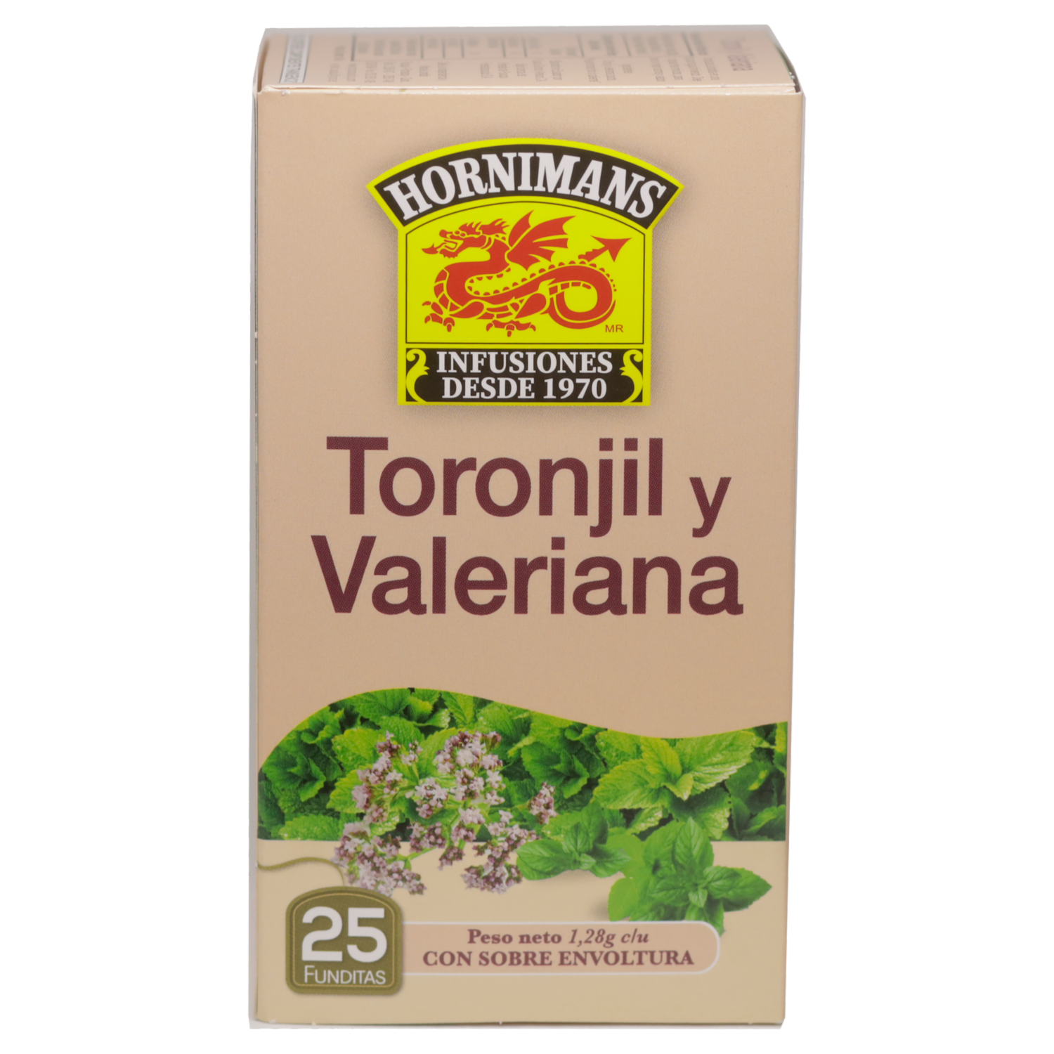 Toronjil De Toronjil Con Valeriana HORNIMANS 25 X 1.28 G