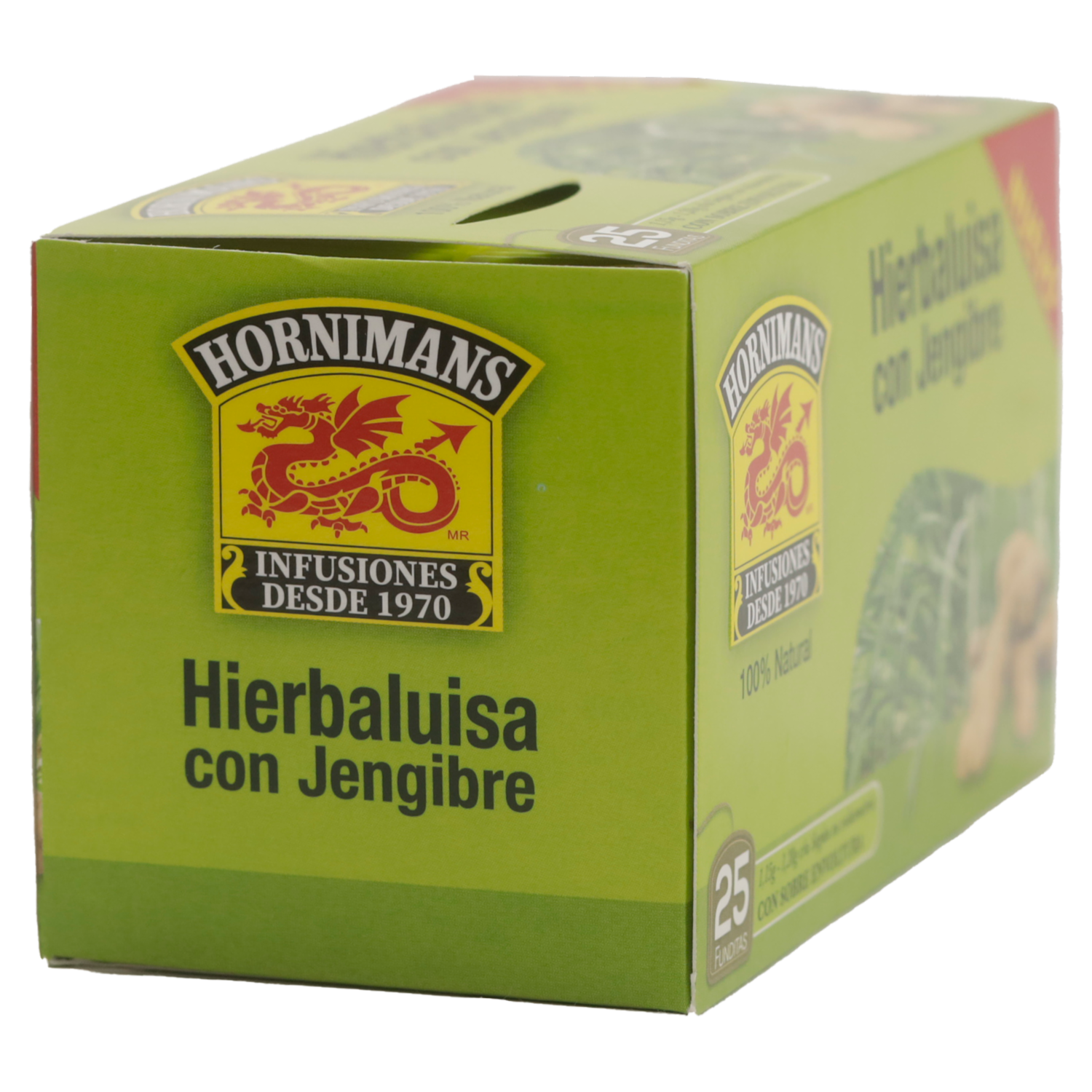 Infusión De Hierbaluisa Con Jengibre HORNIMANS 25 x 1.28 G