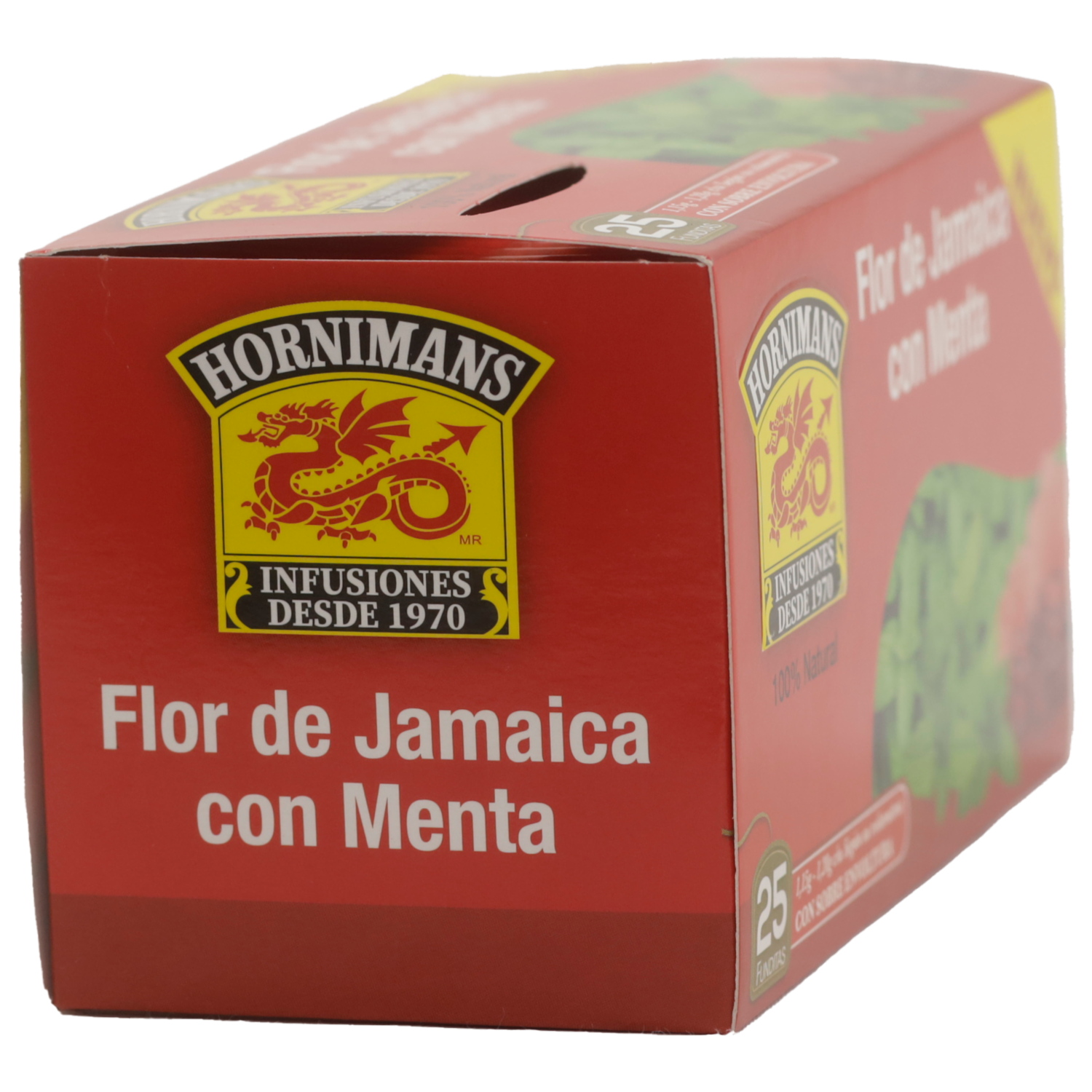 Infusión De Jamaica Con Menta HORNIMANS 25 x 1.28 G