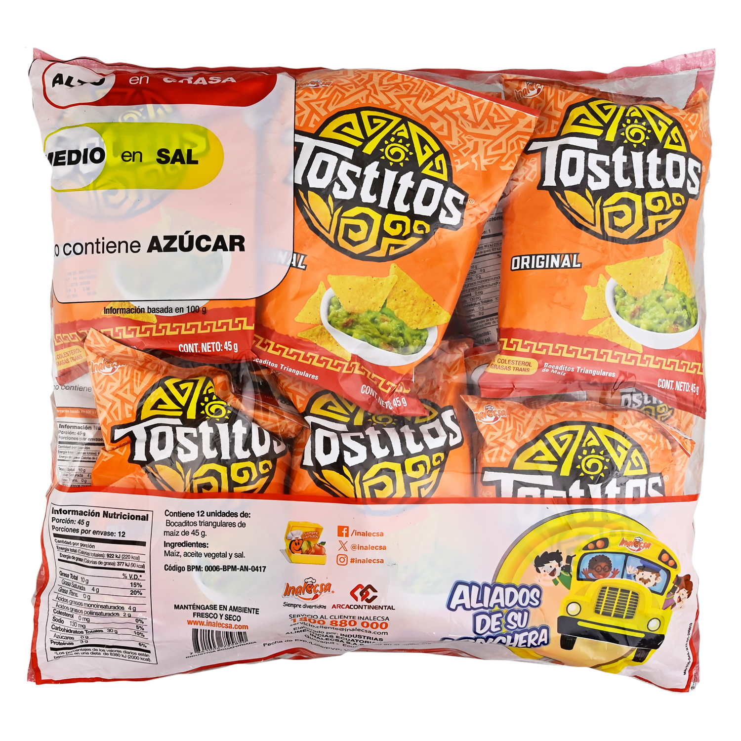 Botanas De Maíz TOSTITOS 540 G