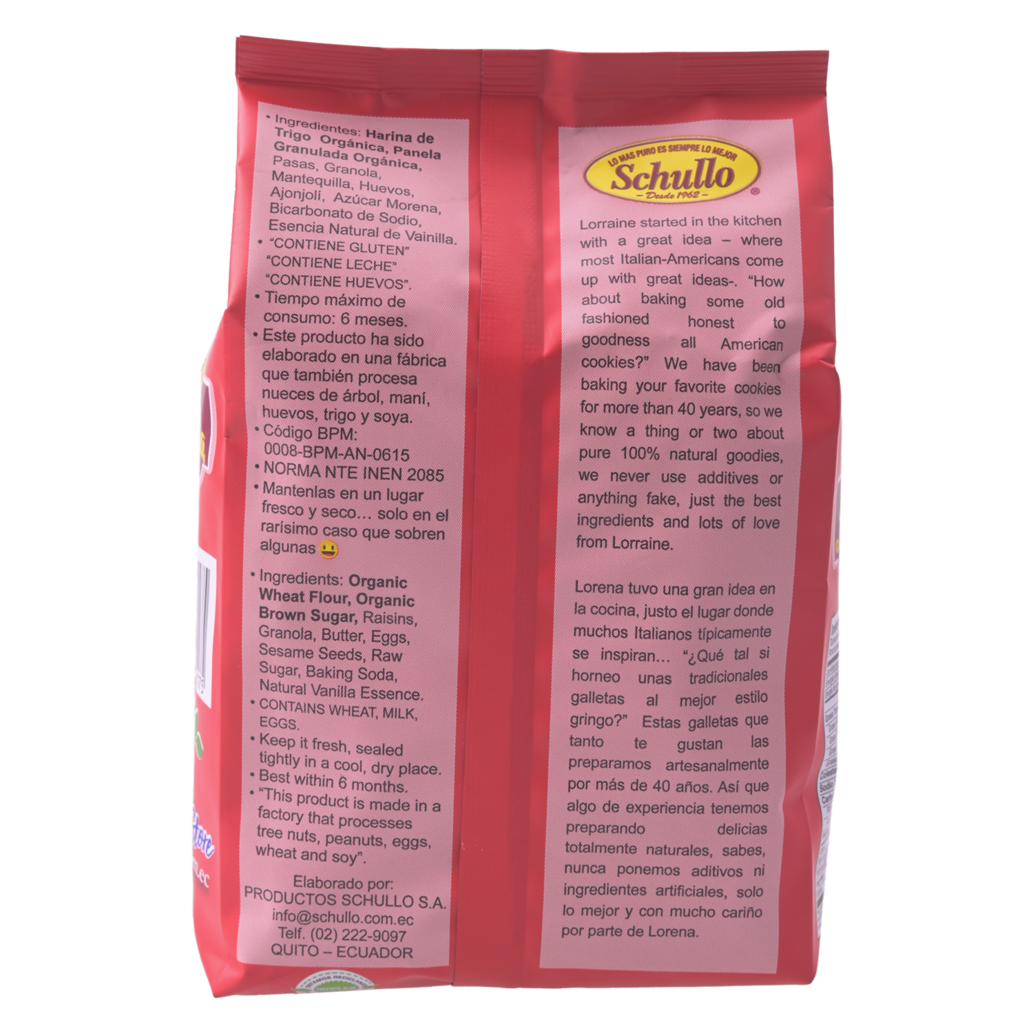 Galleta De Granola SCHULLO 220 G