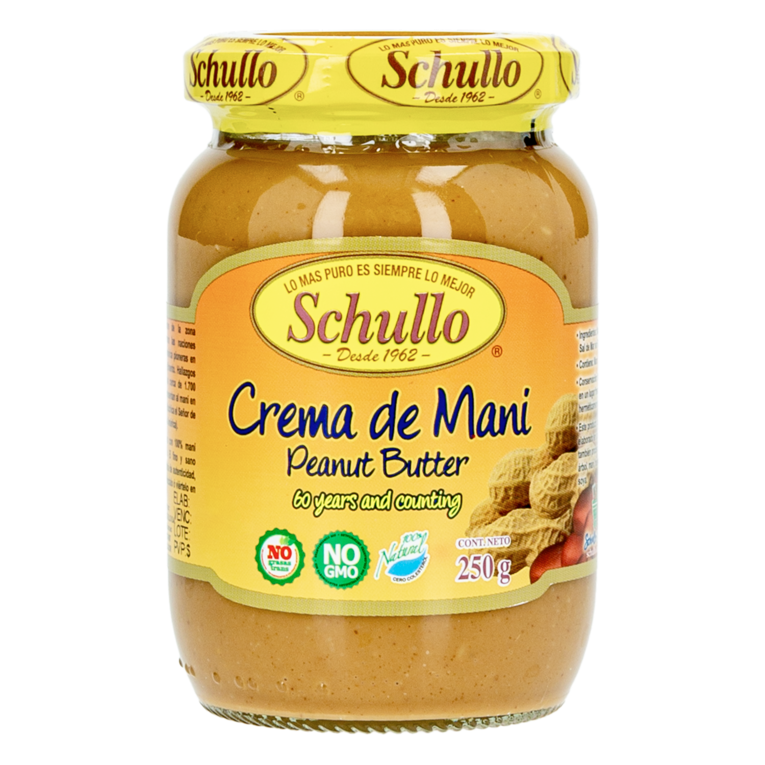 Mantequilla De Maní SCHULLO 250 G