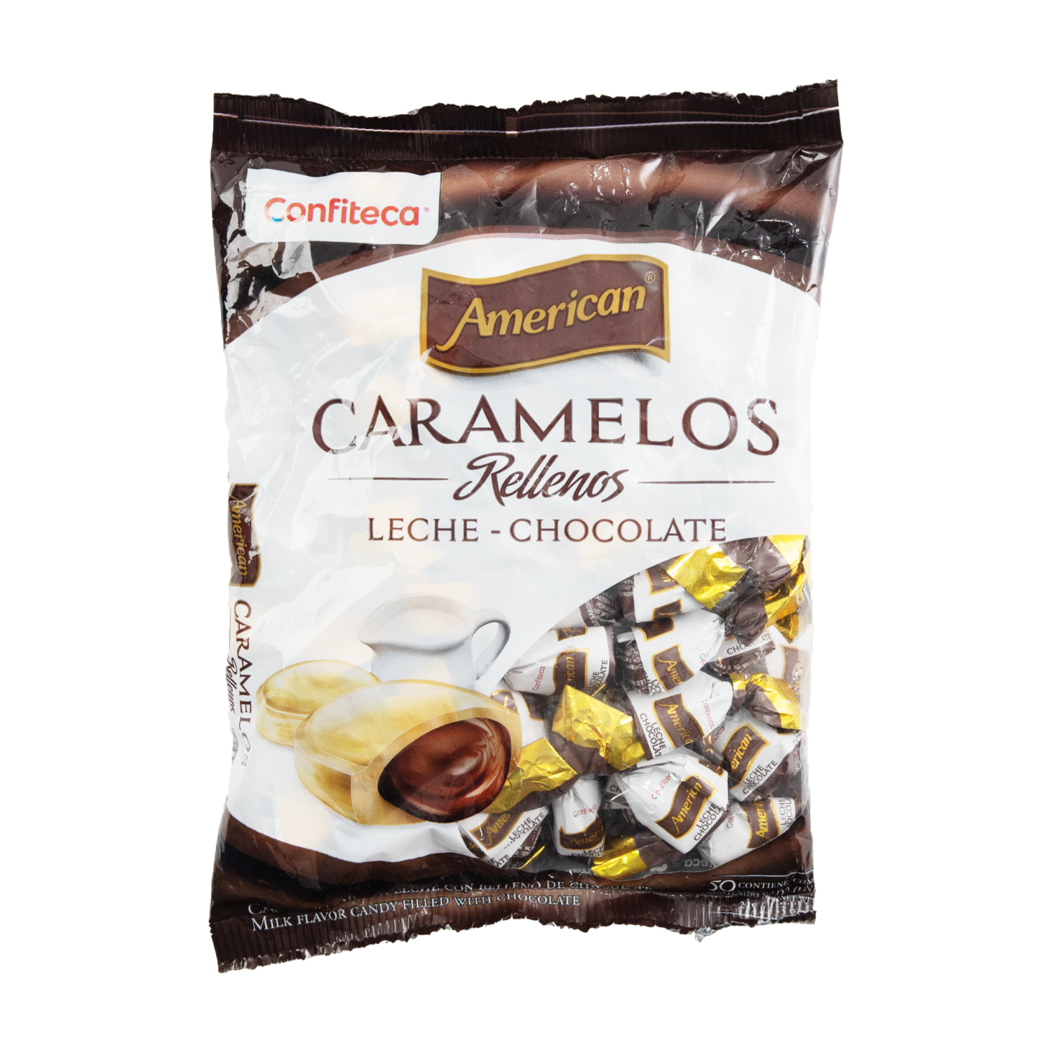 Caramelos De Leche Y Chocolate AMERICAN 235 G