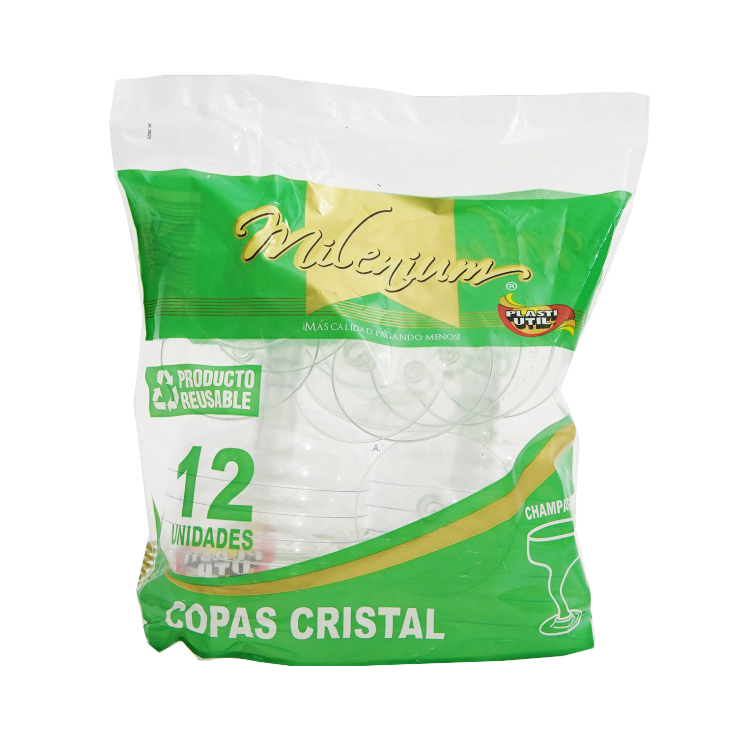 Copas De Champagne PLASTIUTIL 12 Uds