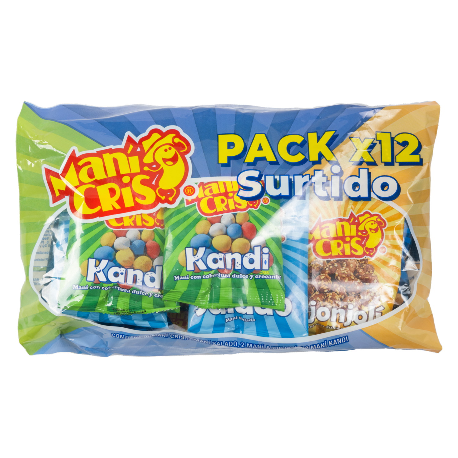 Maní Pack Surtido MANÍ CRIS 336 g