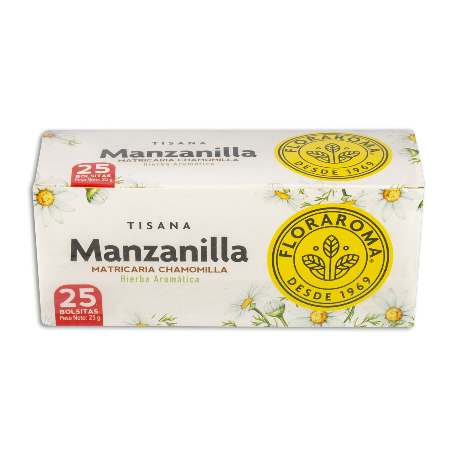 Infusión Manzanilla FLORAROMA 25 x 80 g