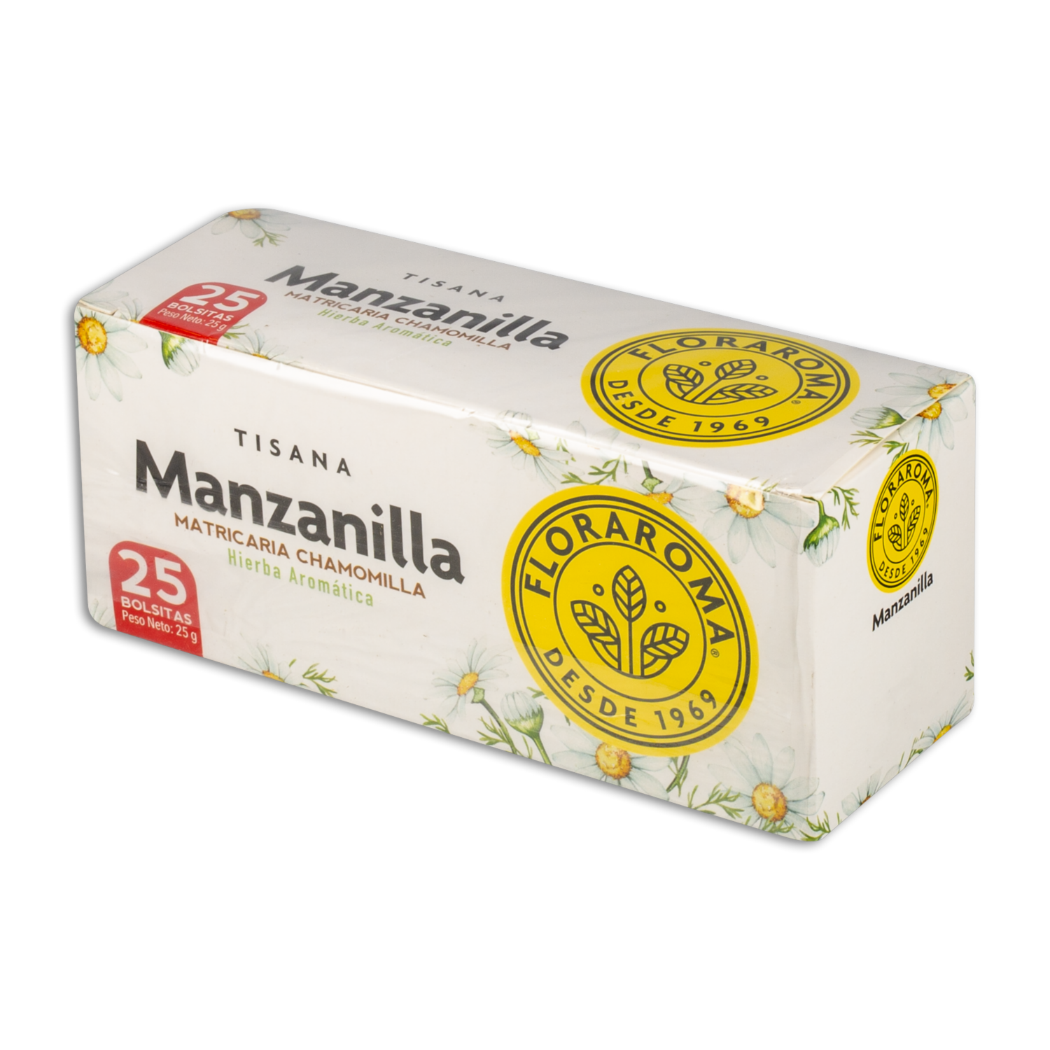 Infusión Manzanilla FLORAROMA 25 x 80 g