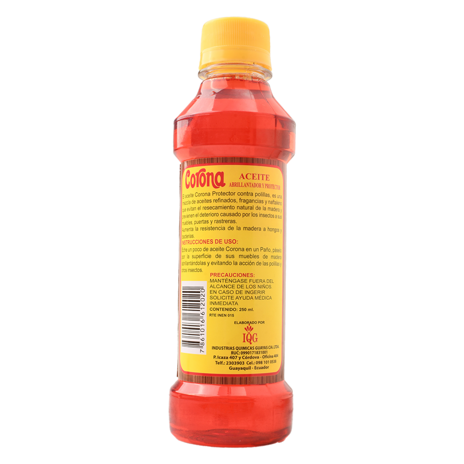 Aceite Para Muebles Tono Rojo CORONA 250 Ml