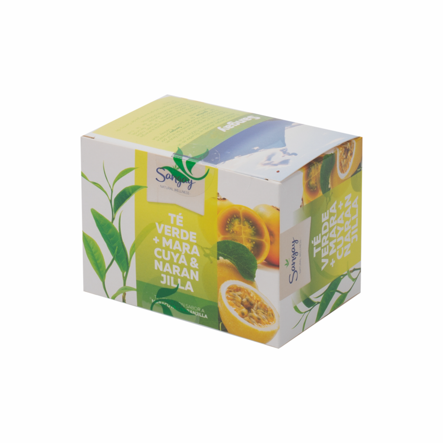 Té Verde Con Naranjilla Y Maracuyá SANGAY 32 G
