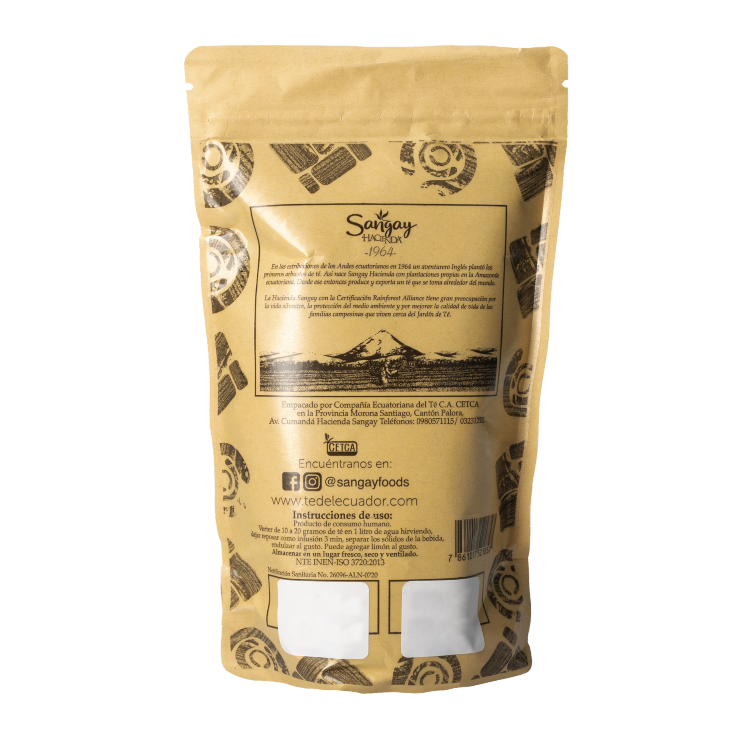 Té Negro Seleccionado SANGAY 170 G