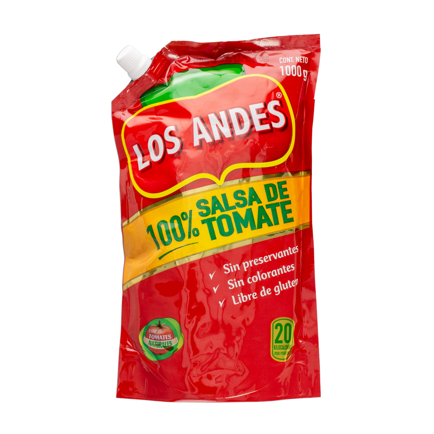 Salsa De Tomate Econopack. LOS ANDES 1000 G