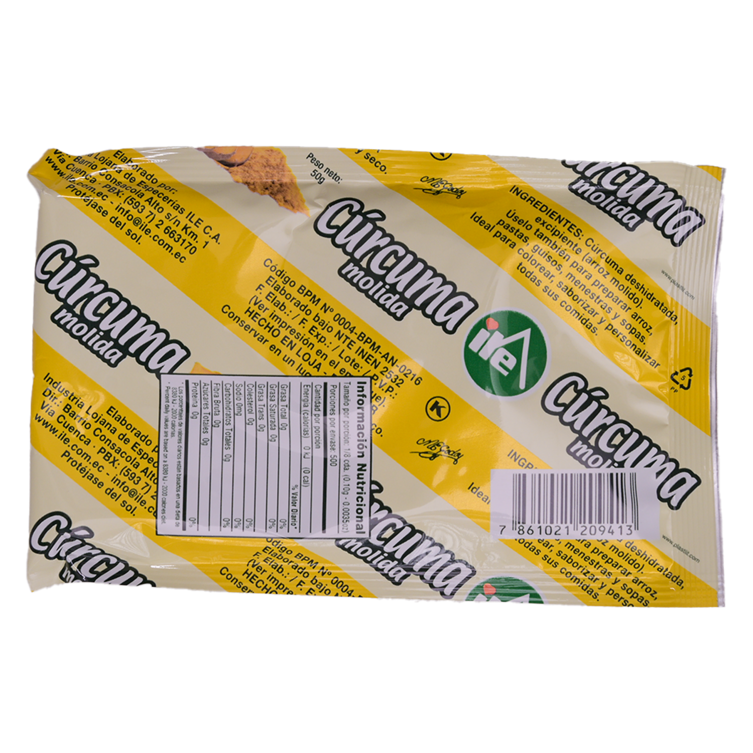 Cúrcuma En Polvo ILE 50 G