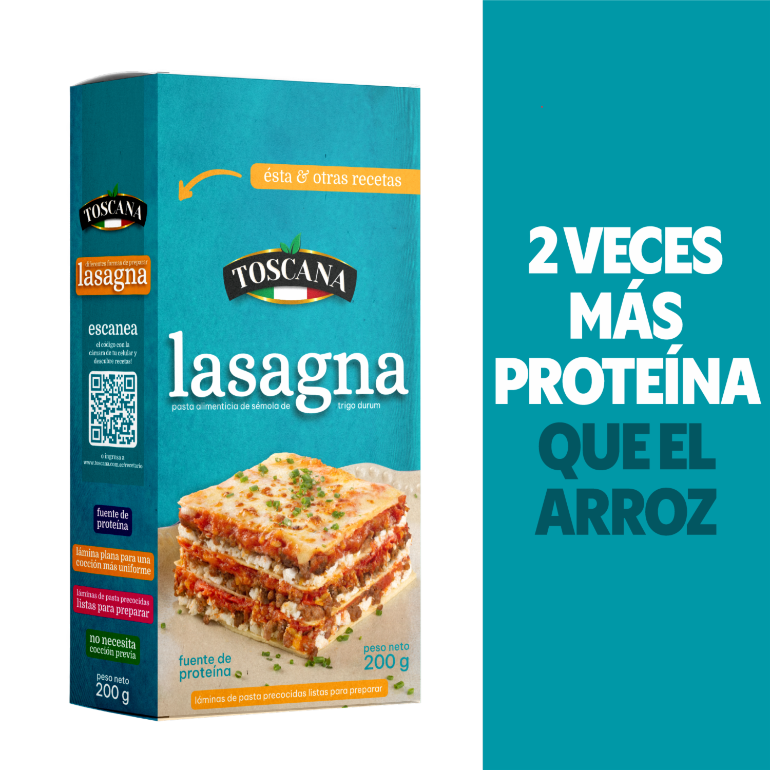 Lasagna Precocida TOSCANA 200 G