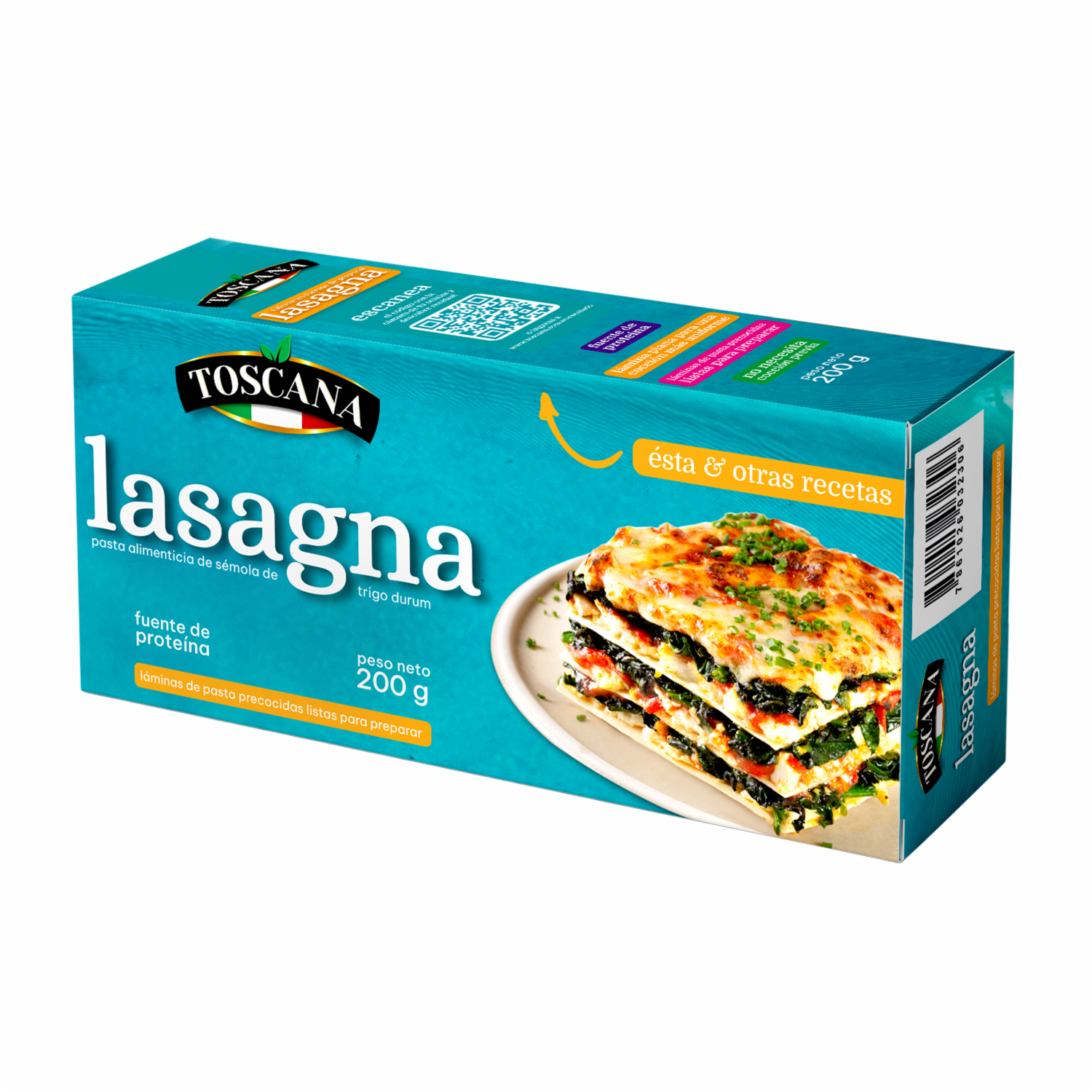 Lasagna Precocida TOSCANA 200 G