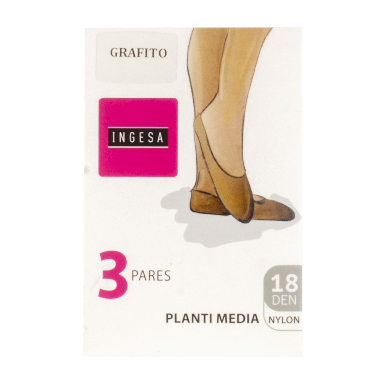 Planti Media Nylon Tropical 18 Den INGESA