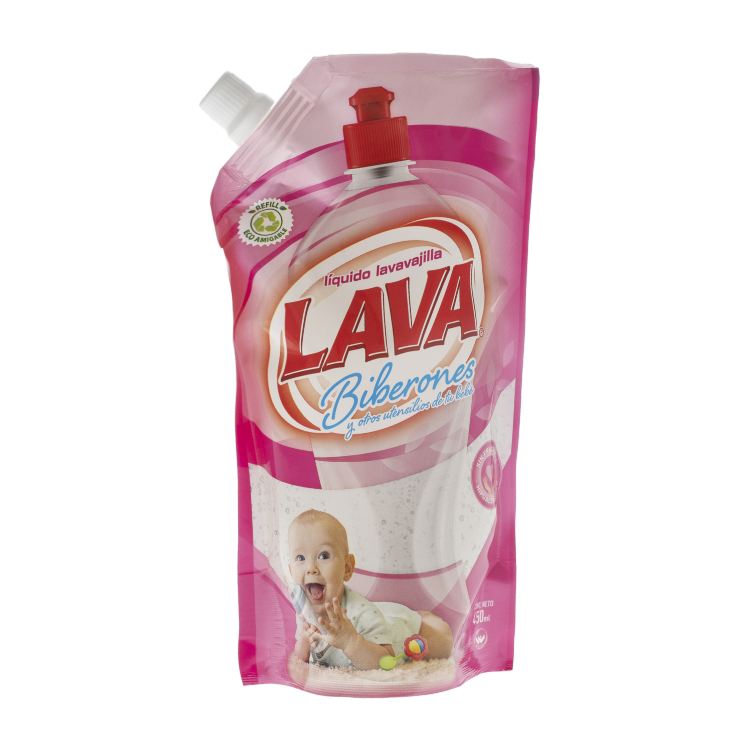 Lavavajilla Líquido Biberones Neutro LAVA 450 Ml