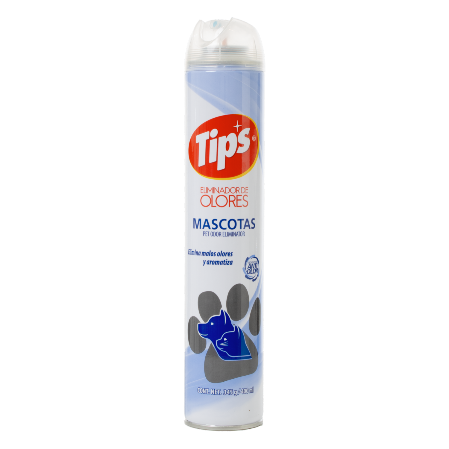 Eliminador De Olores Para Mascotas TIPS 400 Ml