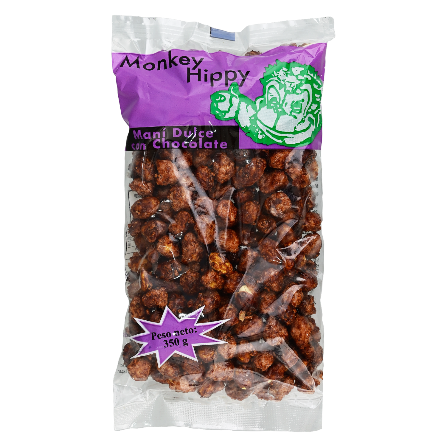 Maní Dulce Choco MONKEY HIPPY 350 G