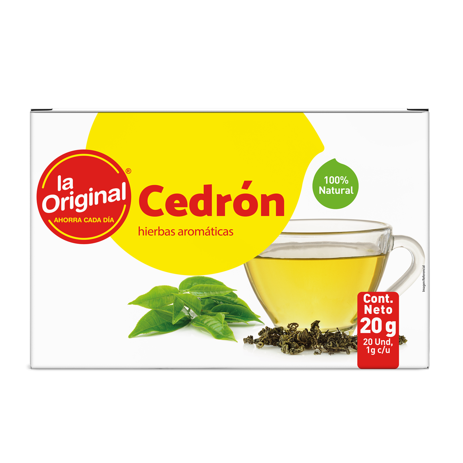 Infusión Cedrón Aromático LA ORIGINAL Caja