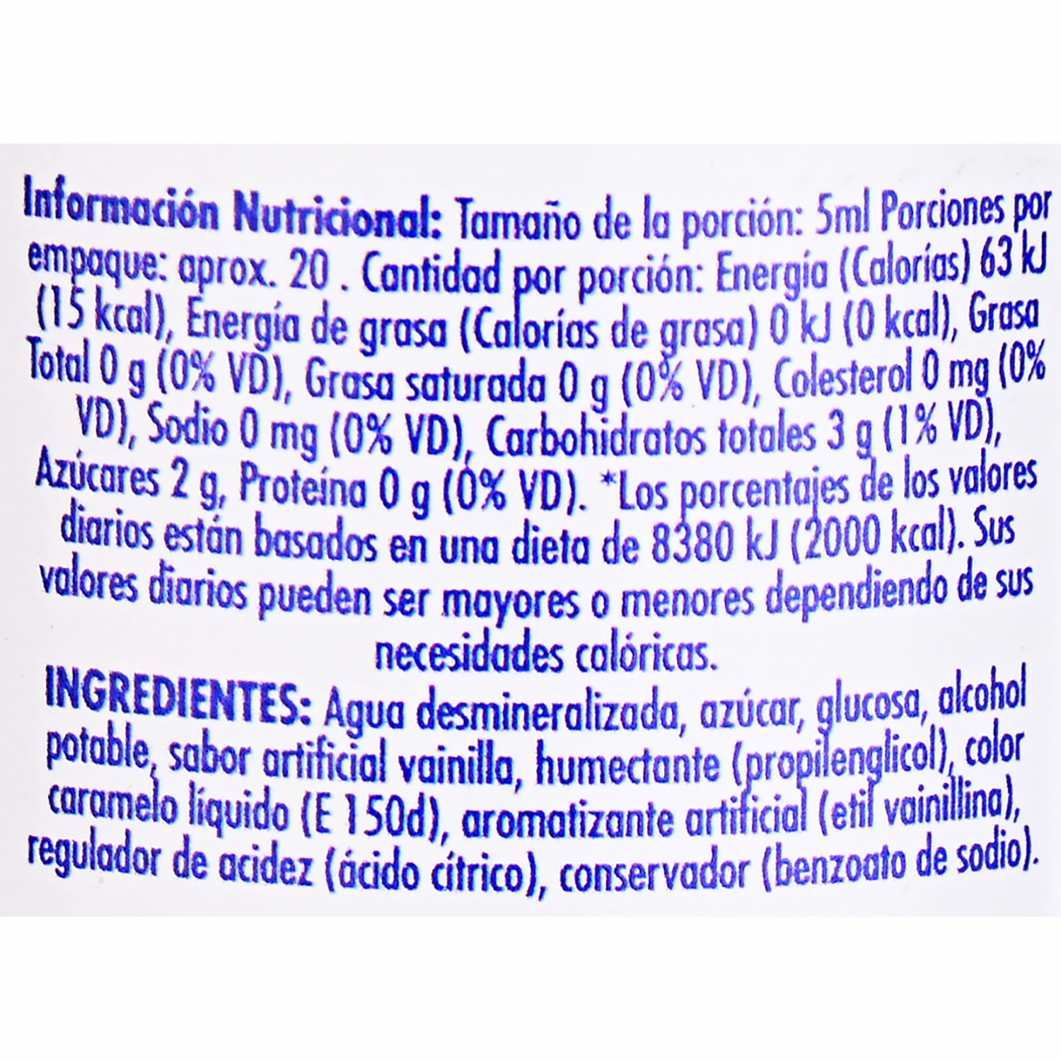 Esencia De Vainilla Tradicional SUPERMAXI 100ml