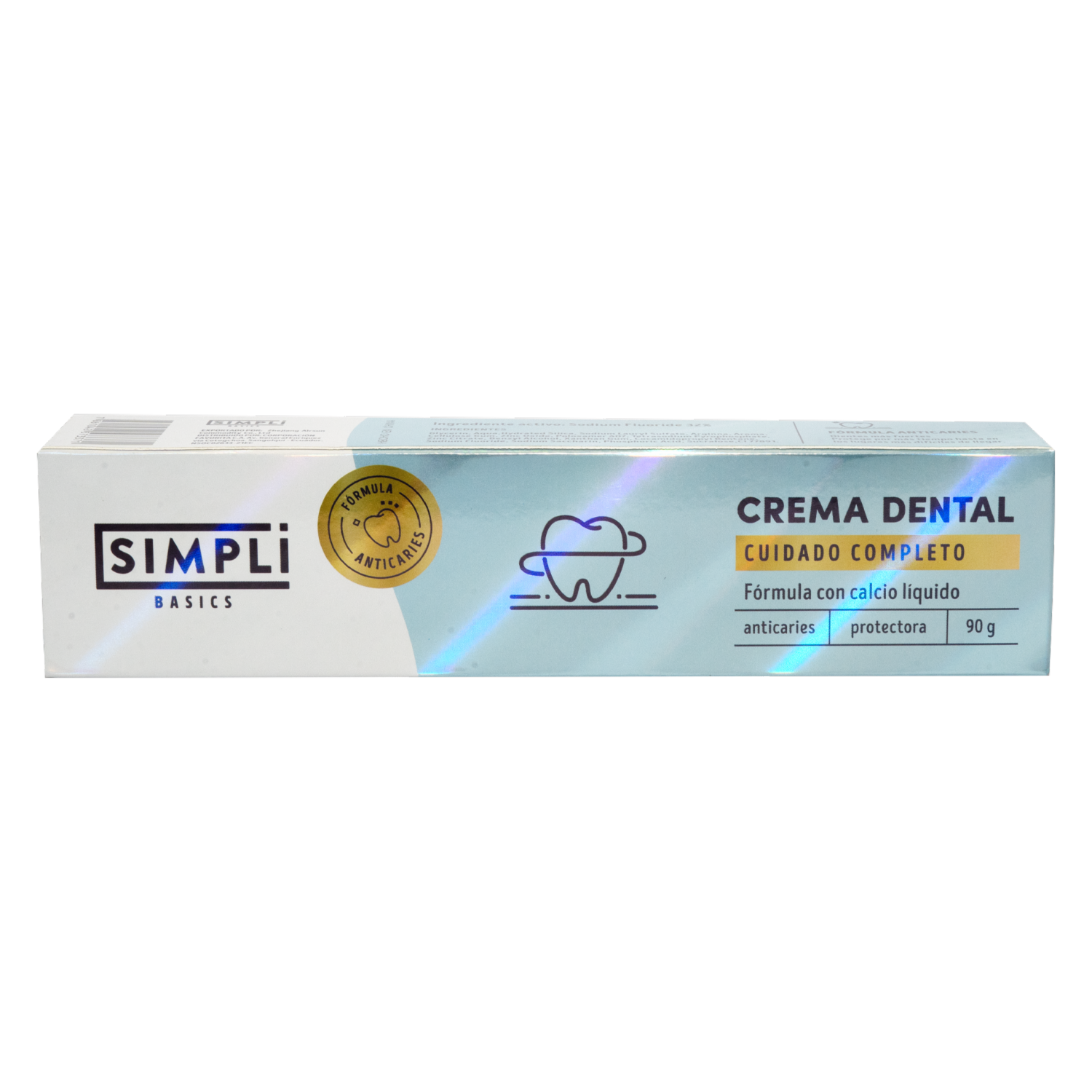 Pasta Dental Cuidado Completo SIMPLI 90 G