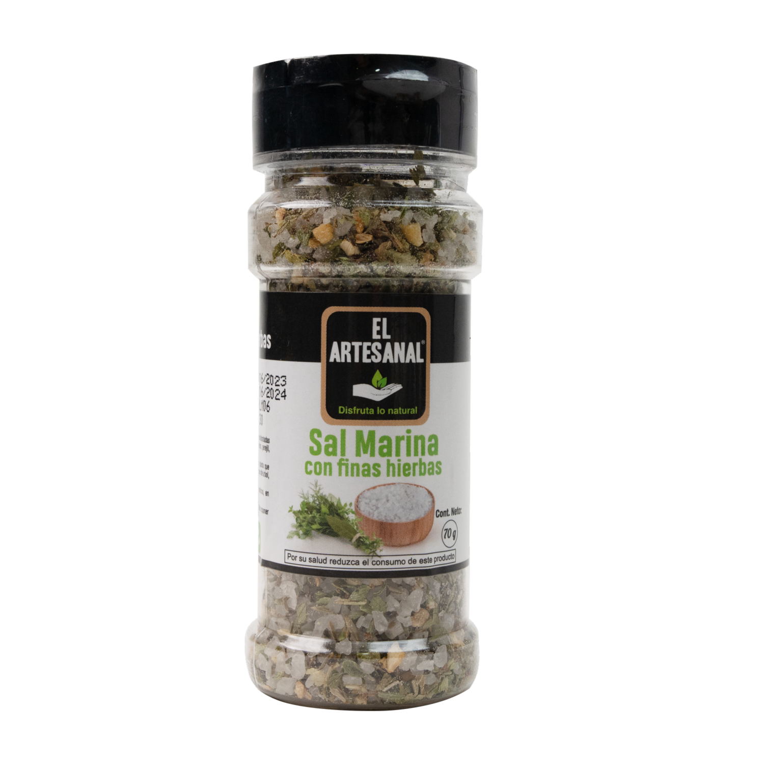 Sal Marina Con Finas Hierbas EL ARTESANAL 90G