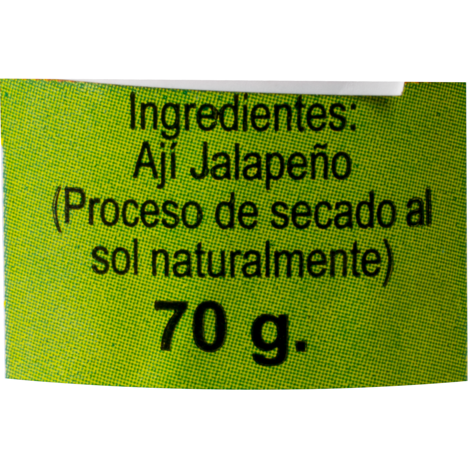 Ají Jalapeño Molido BONANZA 70g