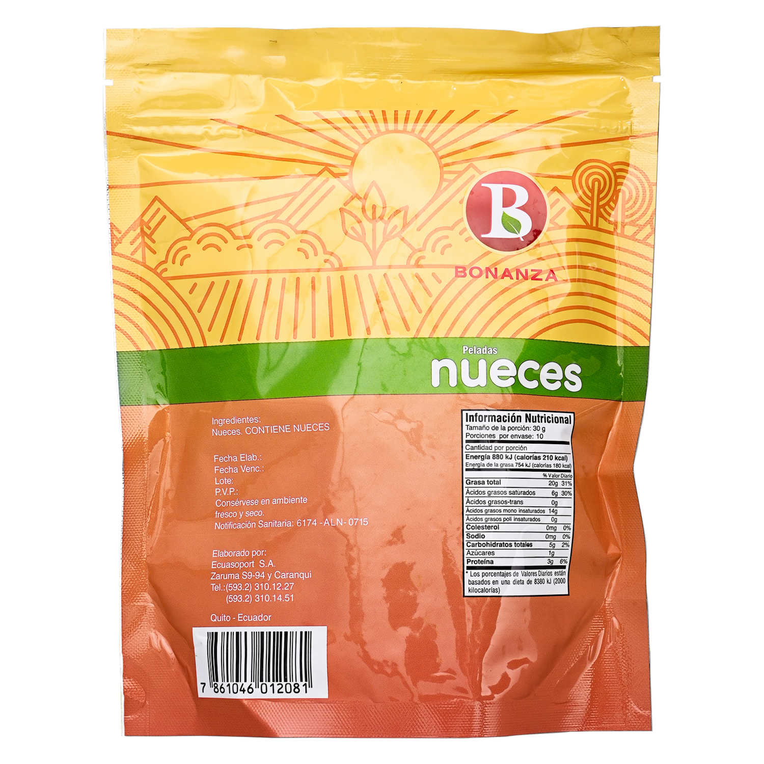 Nueces Peladas BONANZA DoyPack