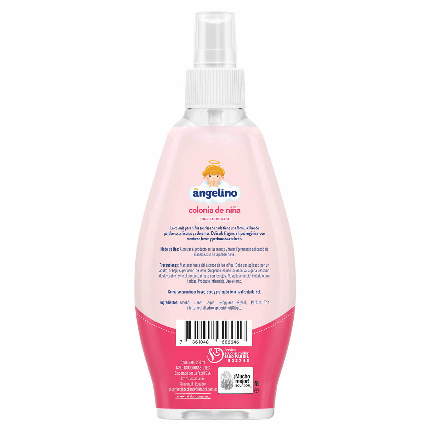 Colonia Para Niña ANGELINO 200 Ml