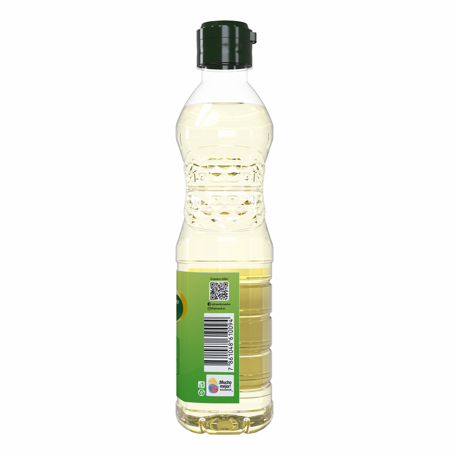 Aceite Comestible Vegetal GIRASOL 500 Ml