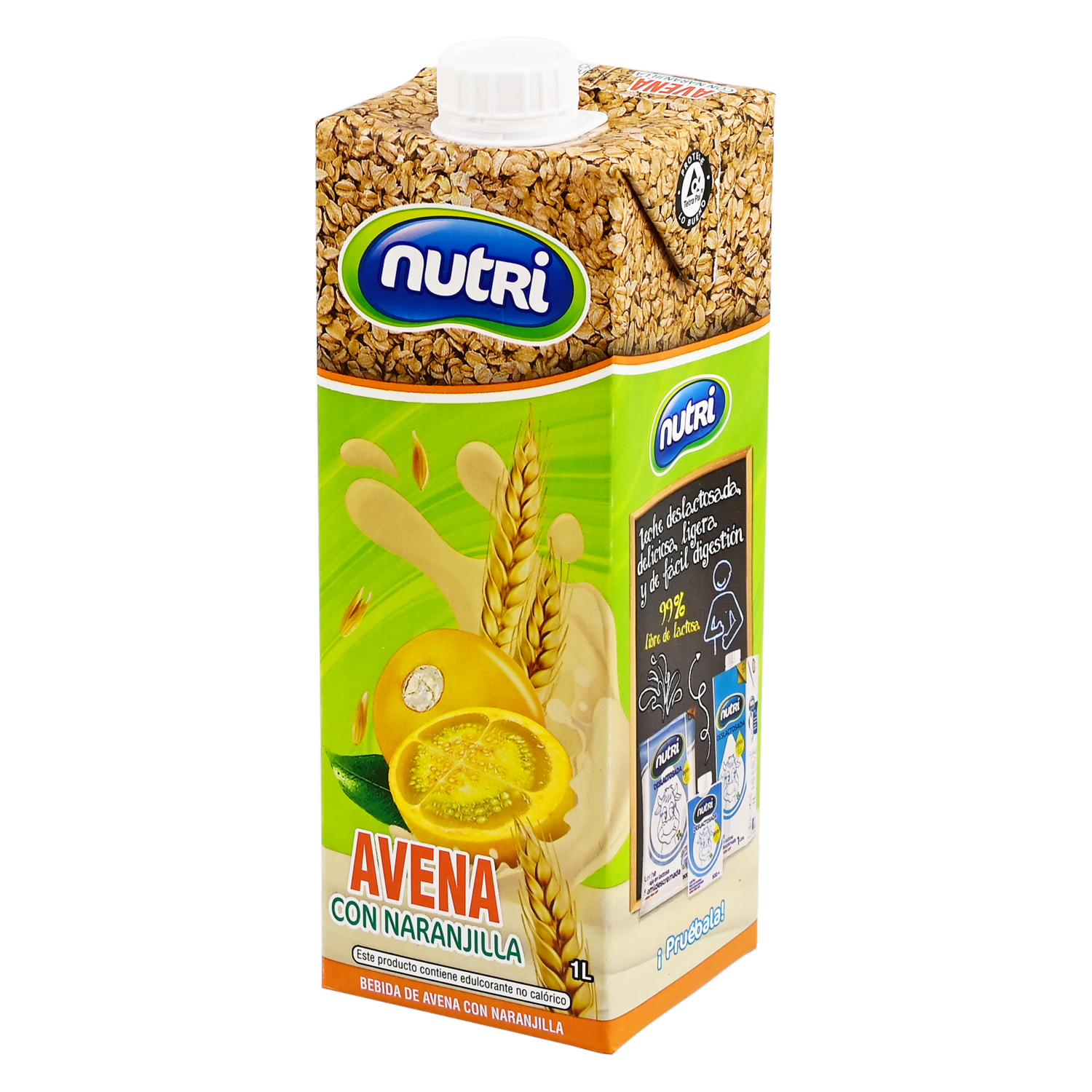 Bebida De Avena Con Naranjilla NUTRI Tetrapak