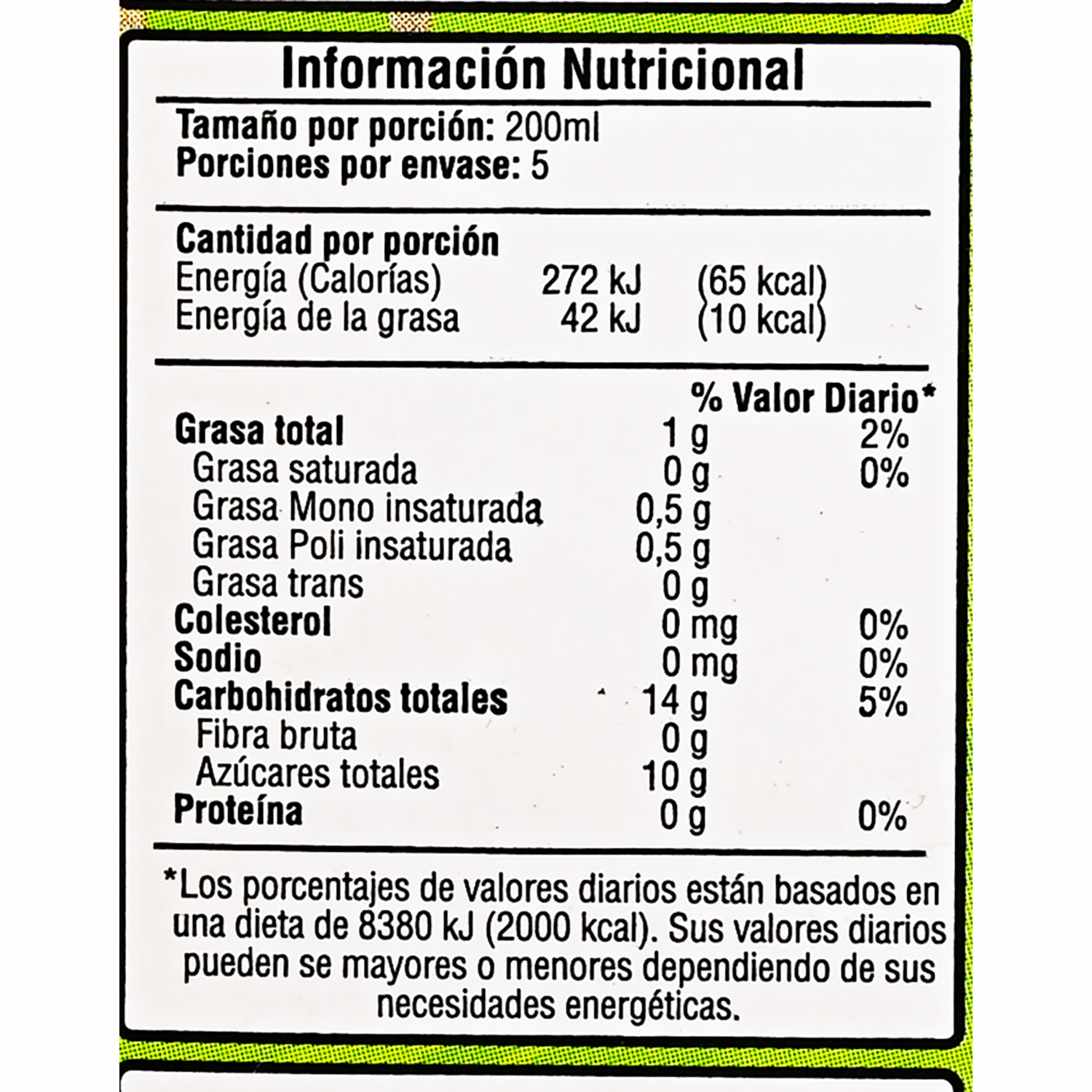 Bebida De Avena Con Naranjilla NUTRI Tetrapak