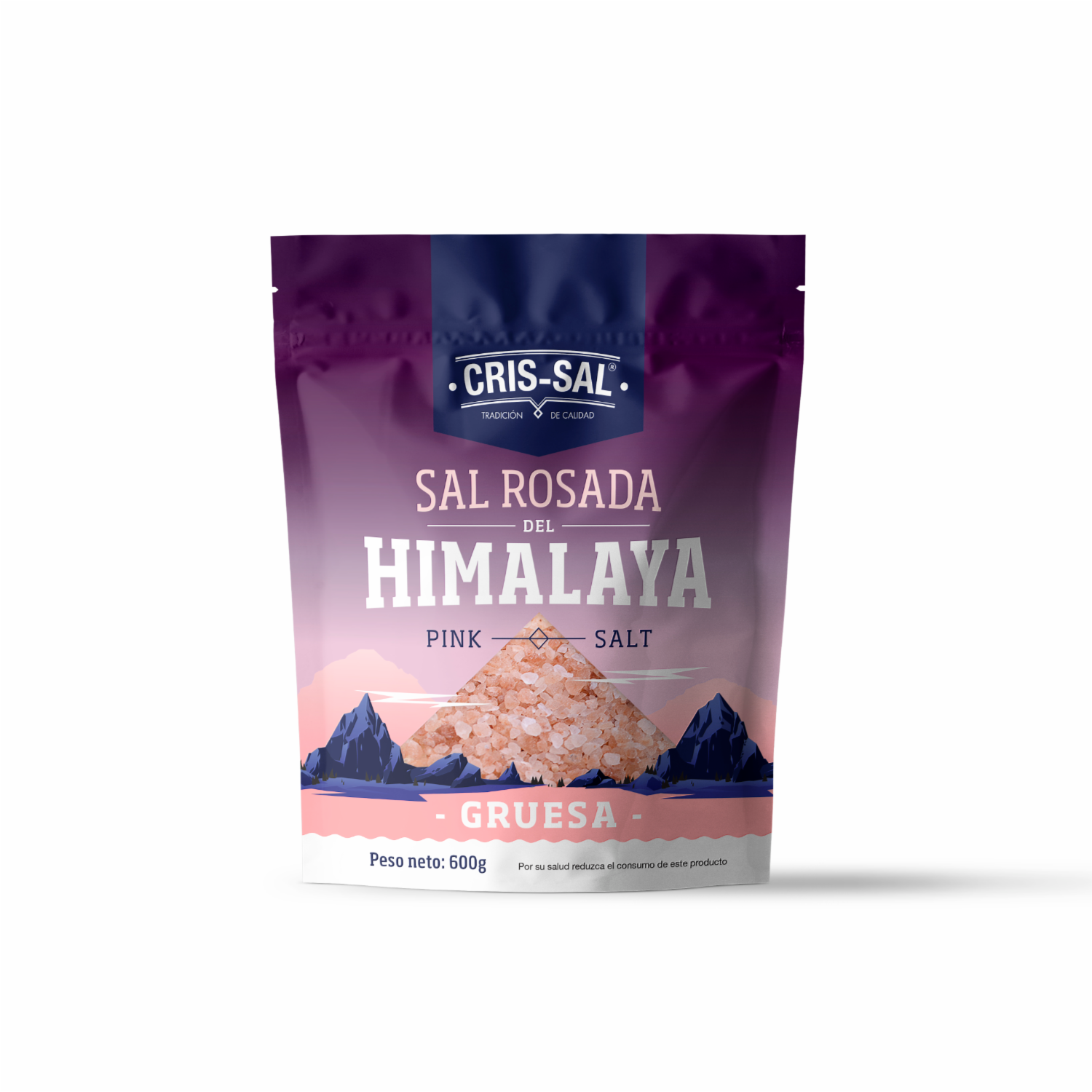Sal Gruesa Rosada Del Himalaya CRIS-SAL 600 G