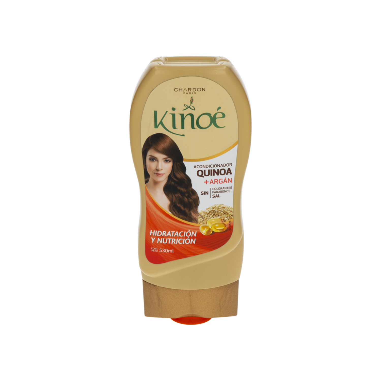 Acondicionador De Cabello Argán Hidrata Nutri KINOÉ 530 Ml