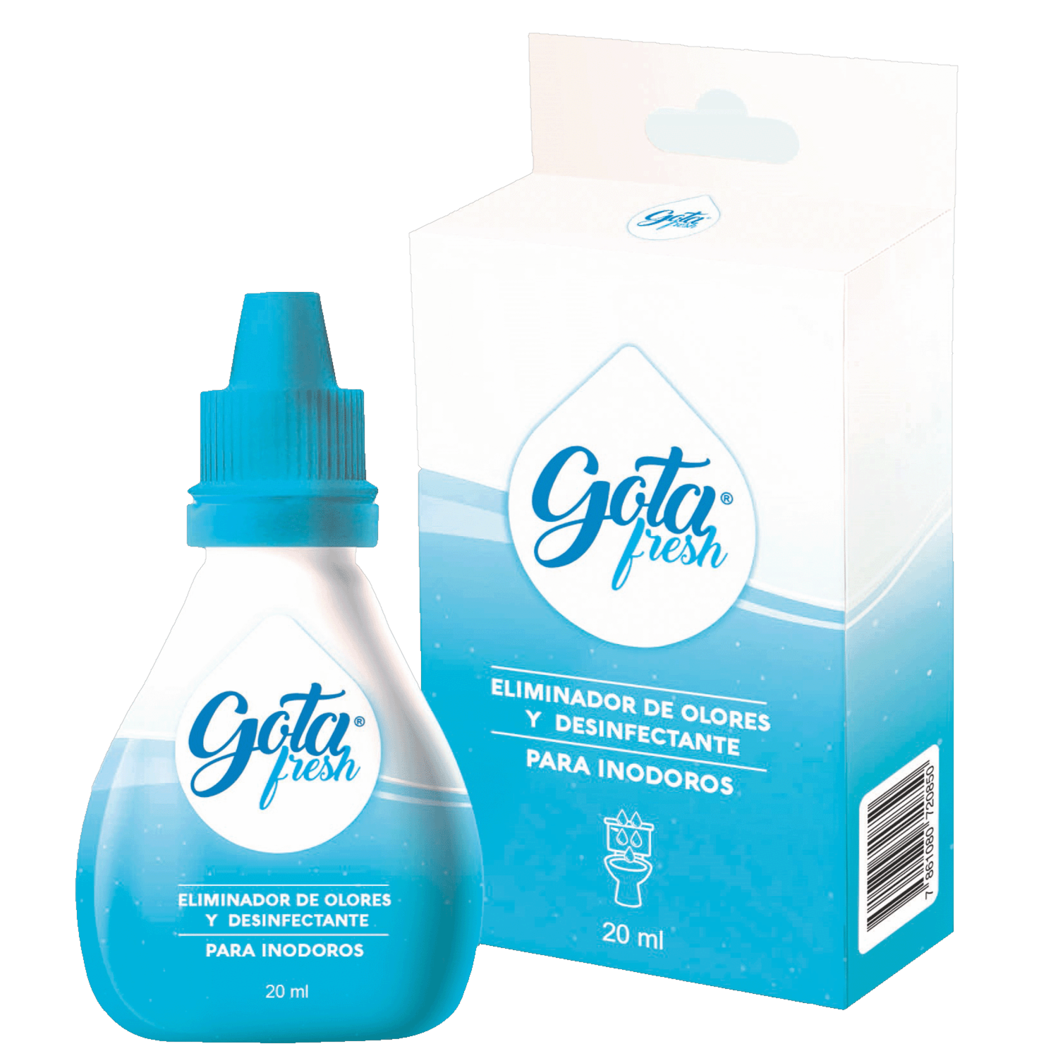 Inhibidor De Olores Para Sanitario GOTA FRESH 20 Ml