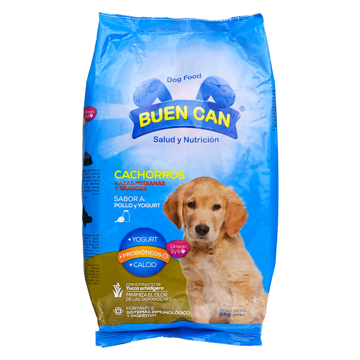 Alimento Para Perros Cachorro Raza Mediana Grande BUEN CAN 2 Kg