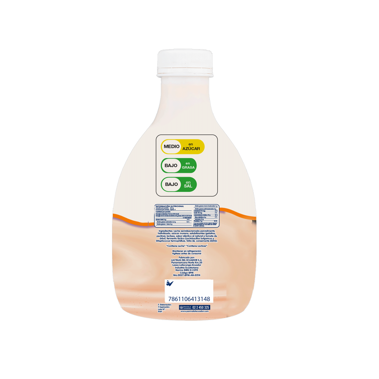 Yogurt Semidescremado Tomate De Árbol Zymil PARMALAT 450 g