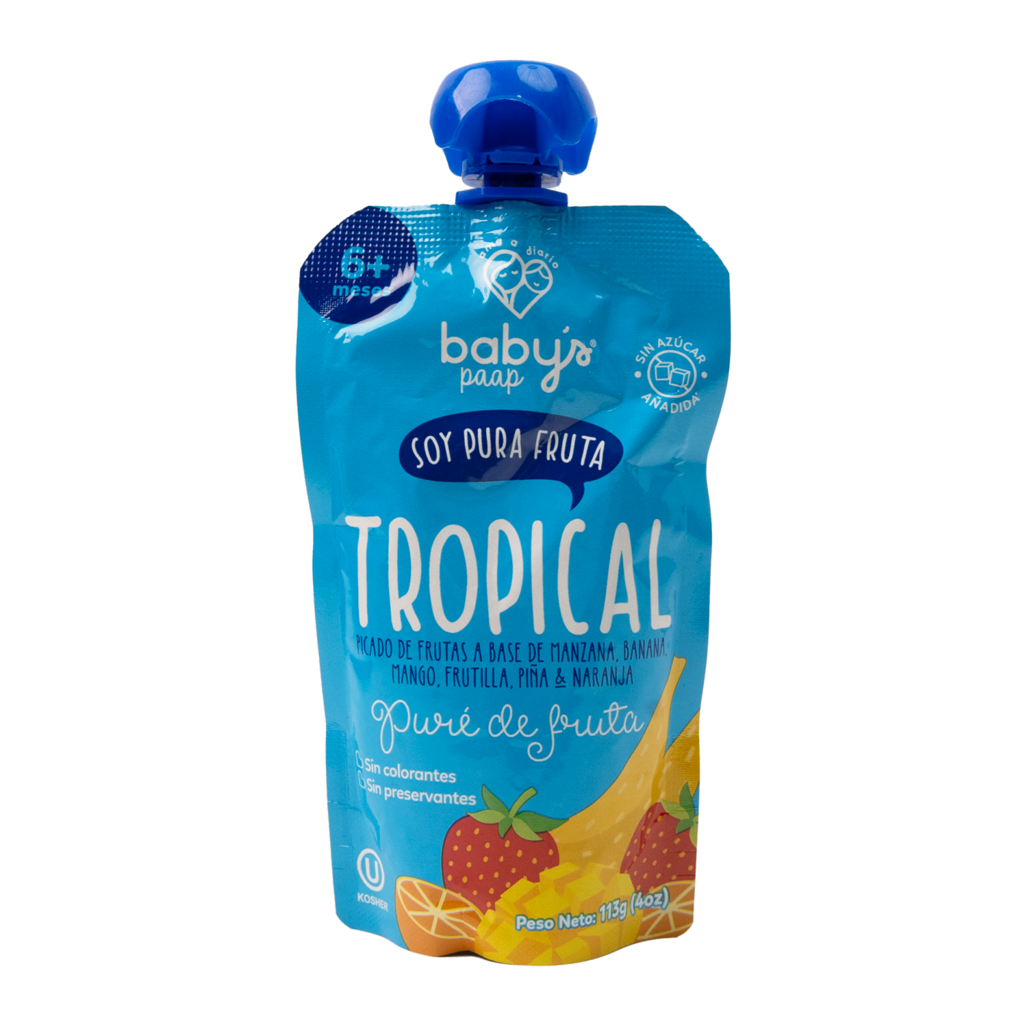Compota Sabor A Frutas Tropicales BABY’S 113 g